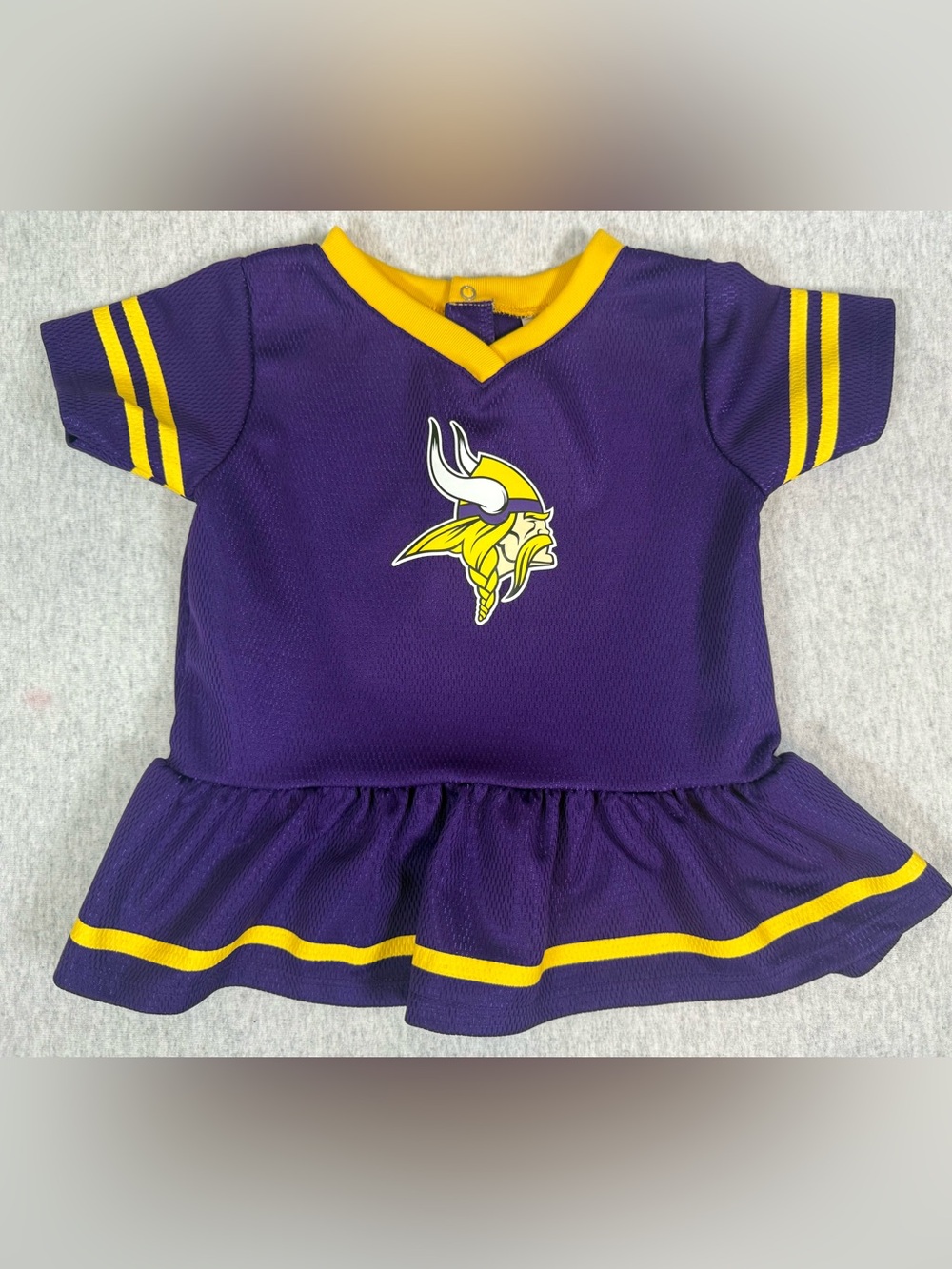 Gerber x NFL Minnesota Vikings Dress Purple - Girls 6–12 Months